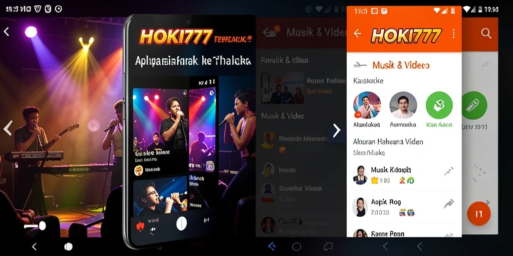 Antarmuka HOKI777 yang intuitif dan fungsional untuk karaoke.