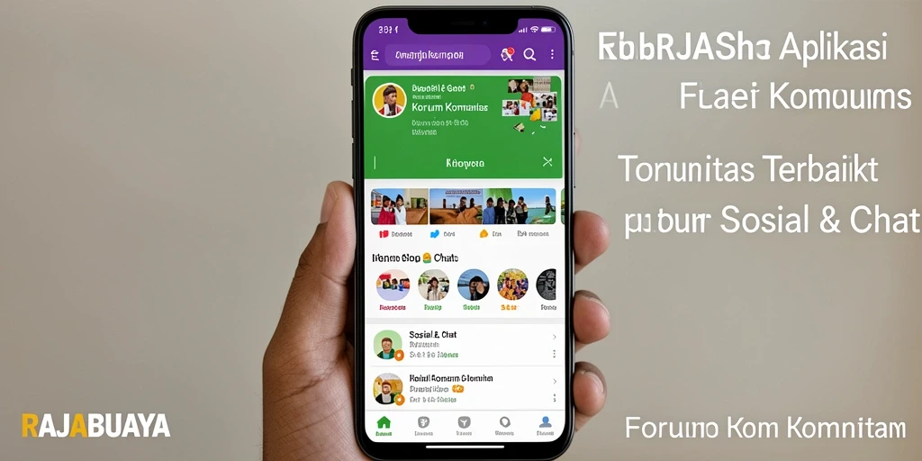 Antarmuka RAJABUAYA yang menarik dan mudah digunakan.